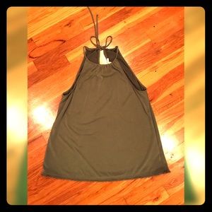 Green Envelope Los Angeles high neck Tank